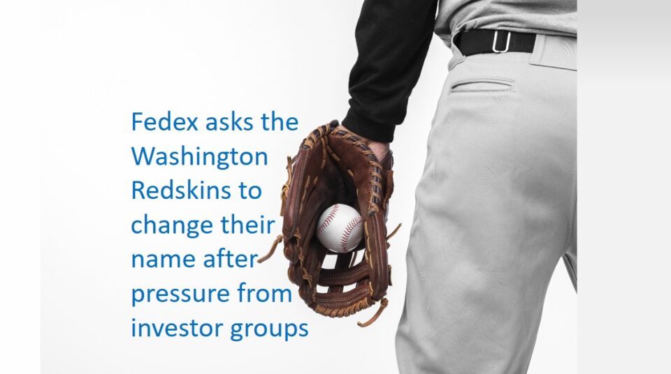FedEx asks the Washington Redskins to change their name